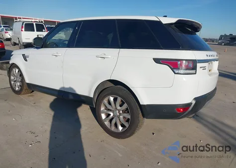 2016 Land Rover Range Rover Sport 3.0L V6 Supercharged Hse из США, поврежденный, VIN SALWR2VF7GA558210